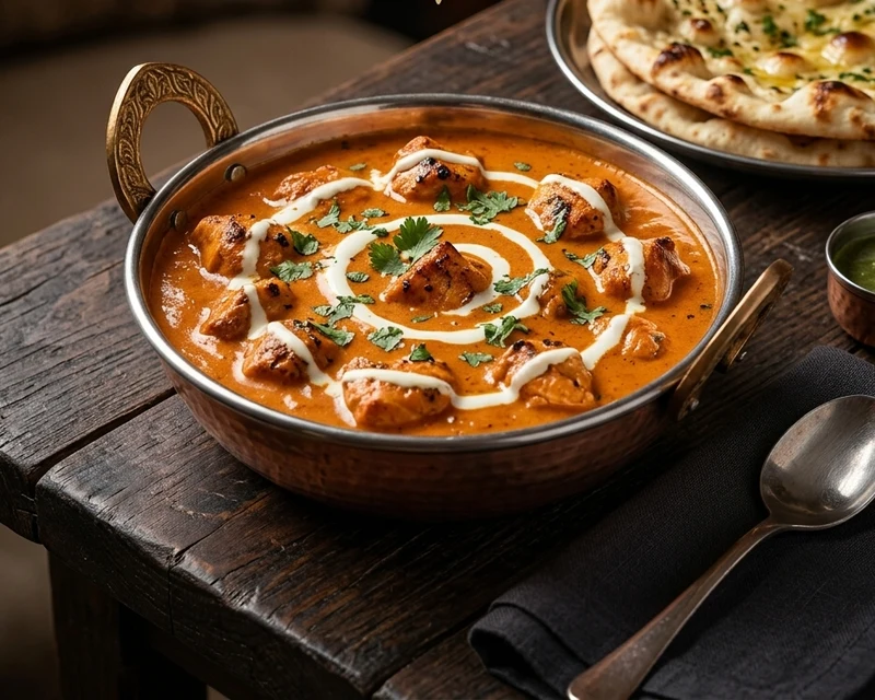Butter chicken at HITCHKI The Grand Indian Buffet in Cornerstone, Calgary NE